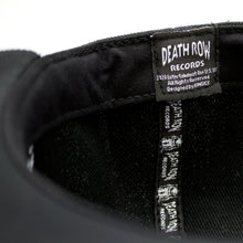 Load image into Gallery viewer, King Ice x Death Row Records- Black Flat Brim Baseball Hat