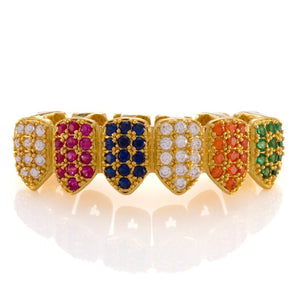 Multi Colored Grillz