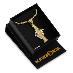 Our Lady of Grace Virgin Mary Necklace
