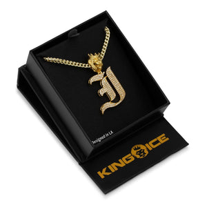The Old English Letter I Necklace