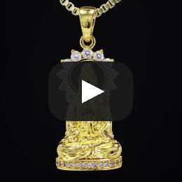 Shiva Enlighten Buddha Necklace