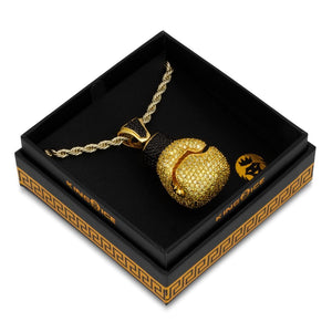 The 14K Gold Boxing Glove Necklace
