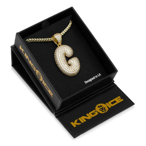 The Bubble Letter G Necklace