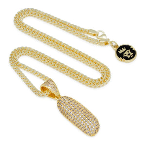 The Bubble Letter I Necklace