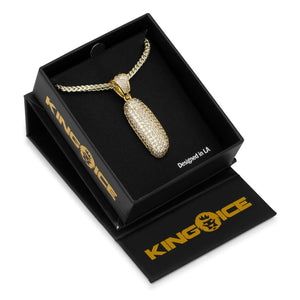 The Bubble Letter I Necklace