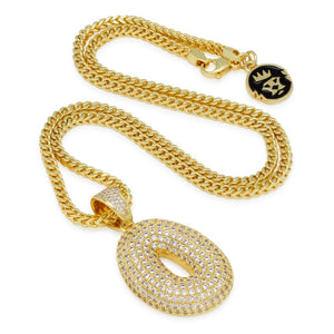 The Bubble Letter O Necklace