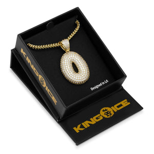 The Bubble Letter O Necklace