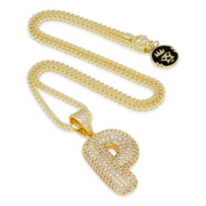 The Bubble Letter P Necklace
