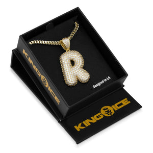 The Bubble Letter R Necklace