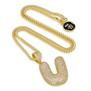 The Bubble Letter U Necklace