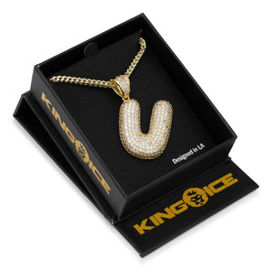 The Bubble Letter U Necklace