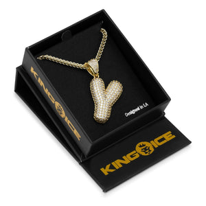 The Bubble Letter Y Necklace