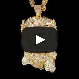 The Gold XL Jesus Piece