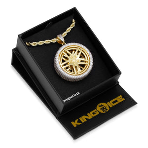 The Spinning Rims Necklace