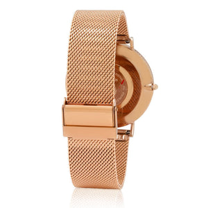 Mesh Gold Watch