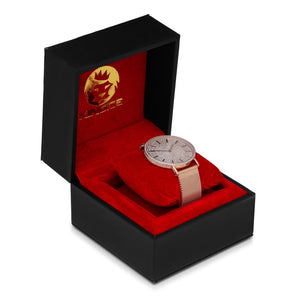Mesh Gold Watch