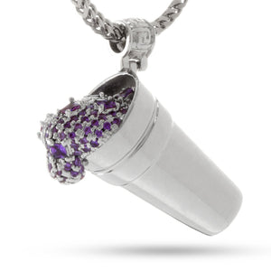 Purple Drank Necklace - Designed by Snoop Dogg x King Ice