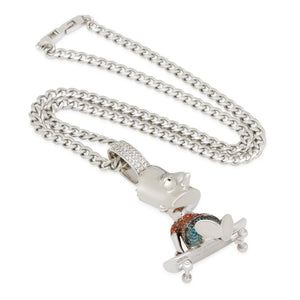 Simpsons x King Ice - Skater Bart Necklace