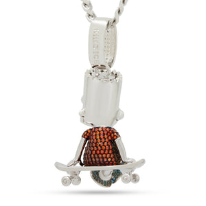 Simpsons x King Ice - Skater Bart Necklace