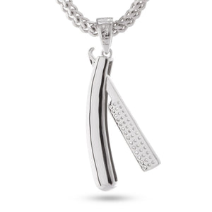 Straight RZR Barber Shop Necklace