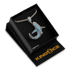 The Blue Shark Necklace