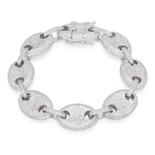 Load image into Gallery viewer, 15mm Iced G-Link Bracelet
