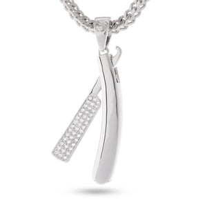 Straight RZR Barber Shop Necklace